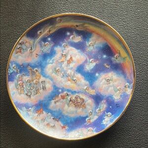 Heavenly Angel Decorative Plate